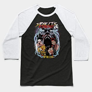 SPIRITS AND DEMONS: HHN HOLLYWOOD Baseball T-Shirt